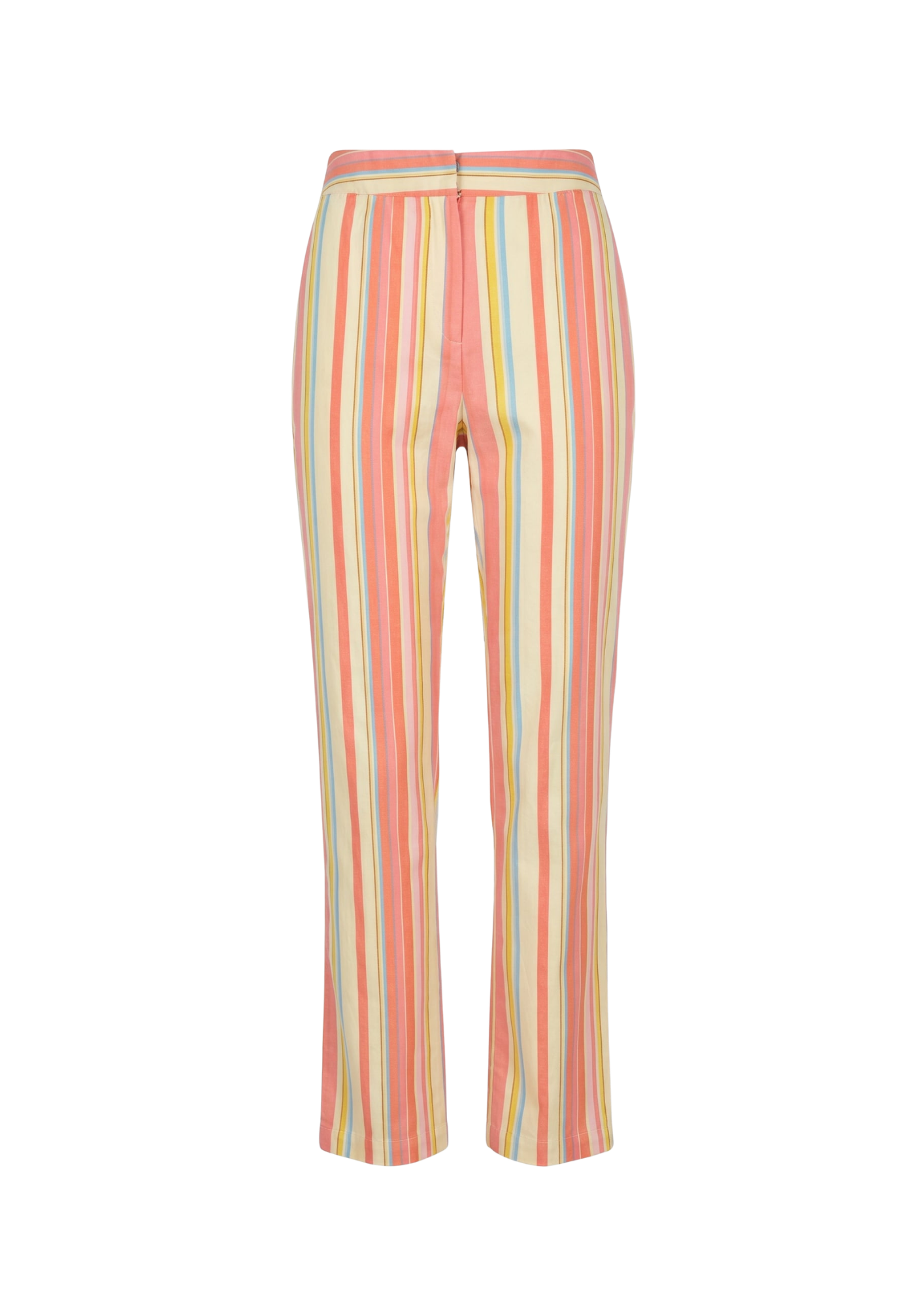 The striped pants