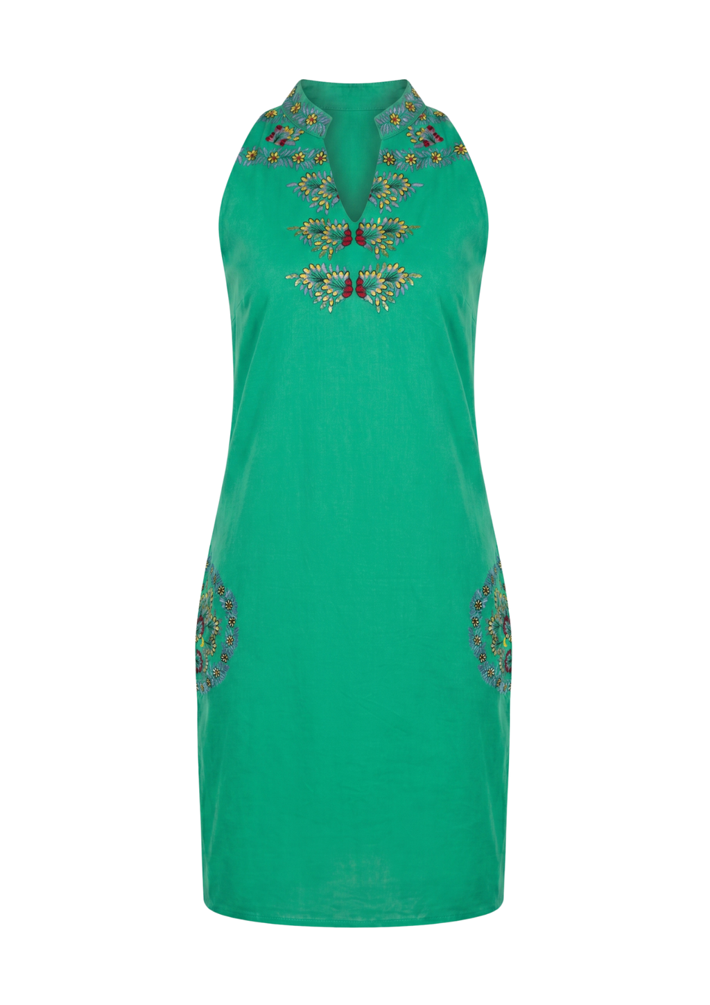 The mint dress