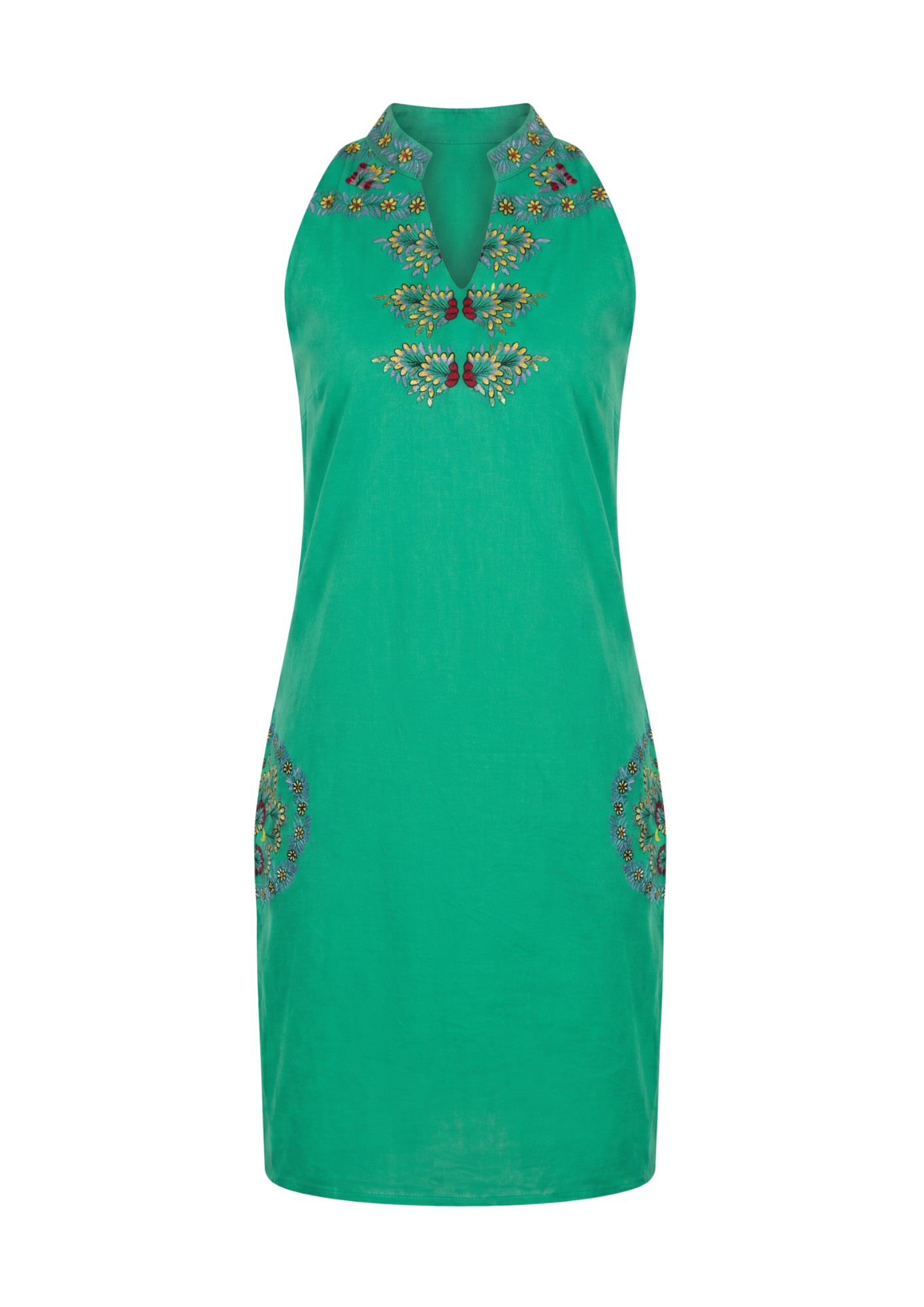 The mint dress