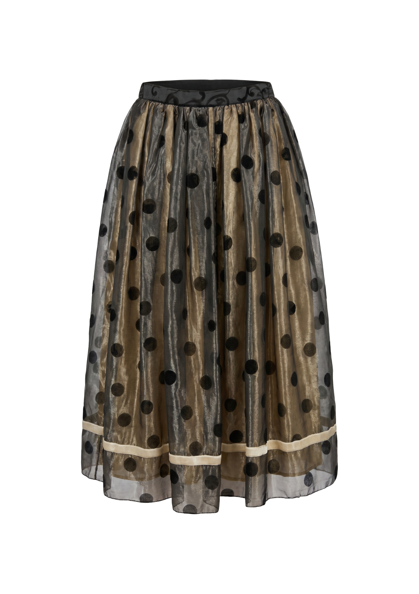 The polka dots skirt