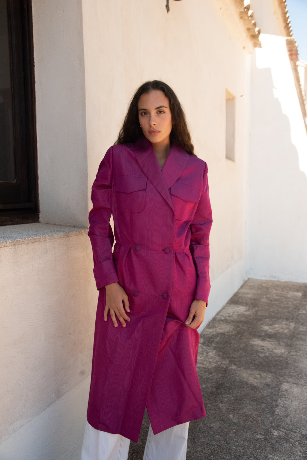 Purple coat