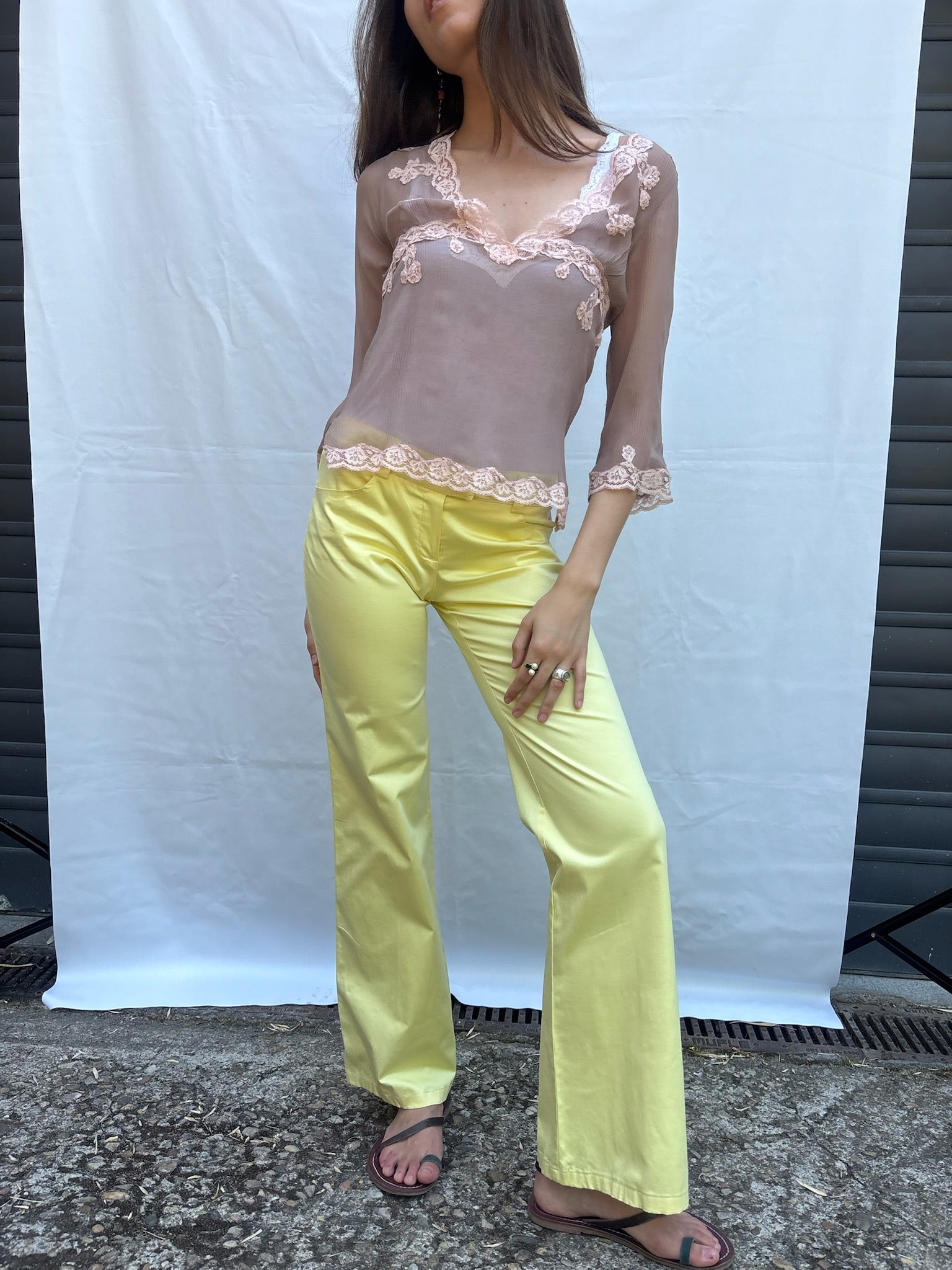 The yellow pants