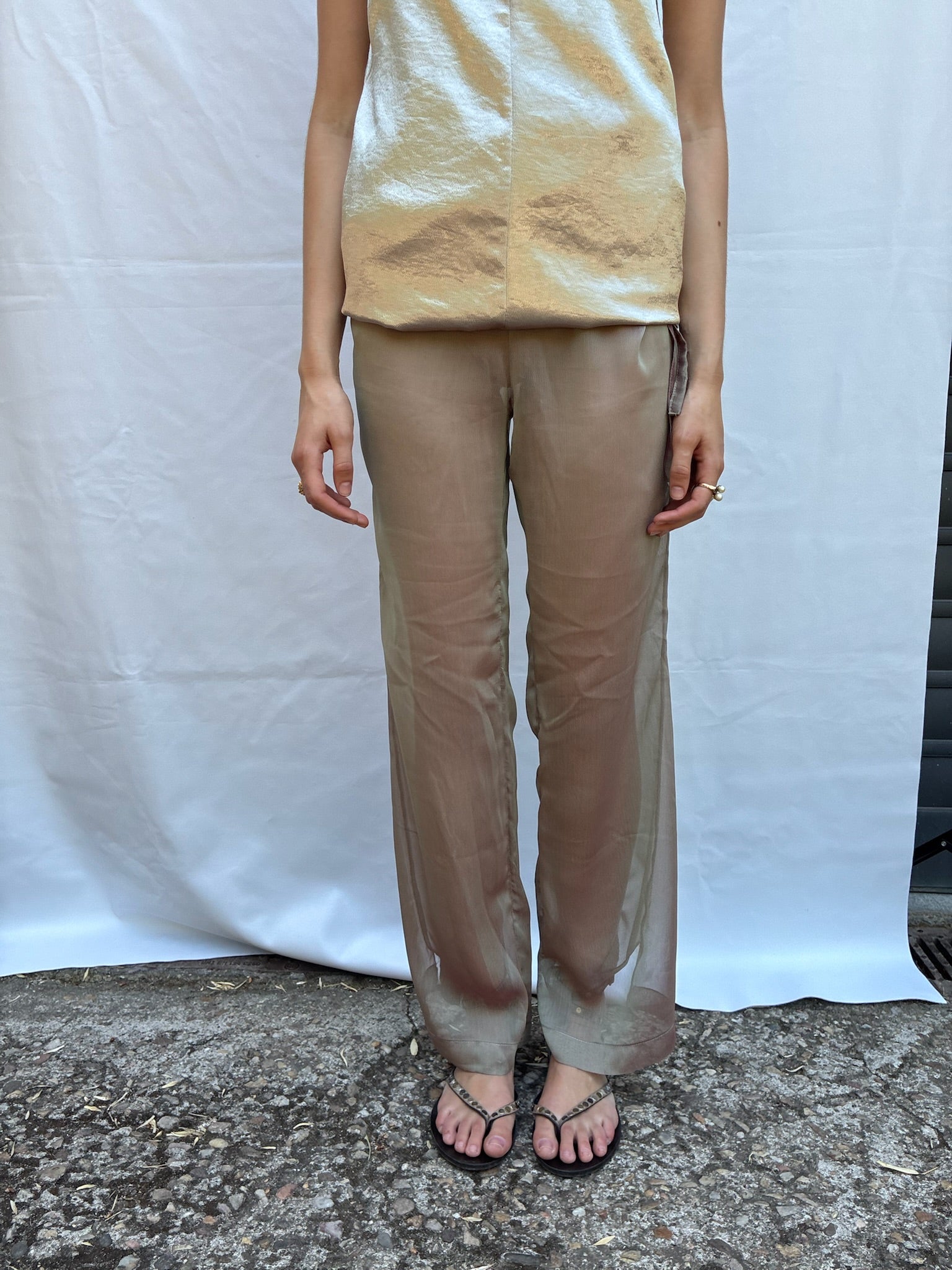 The cosmic mesh pants