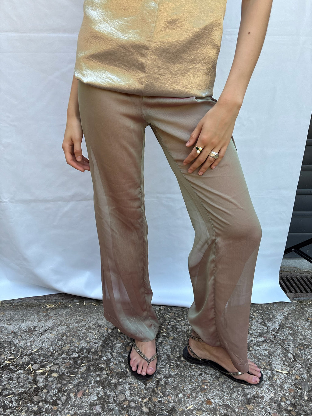 The cosmic mesh pants