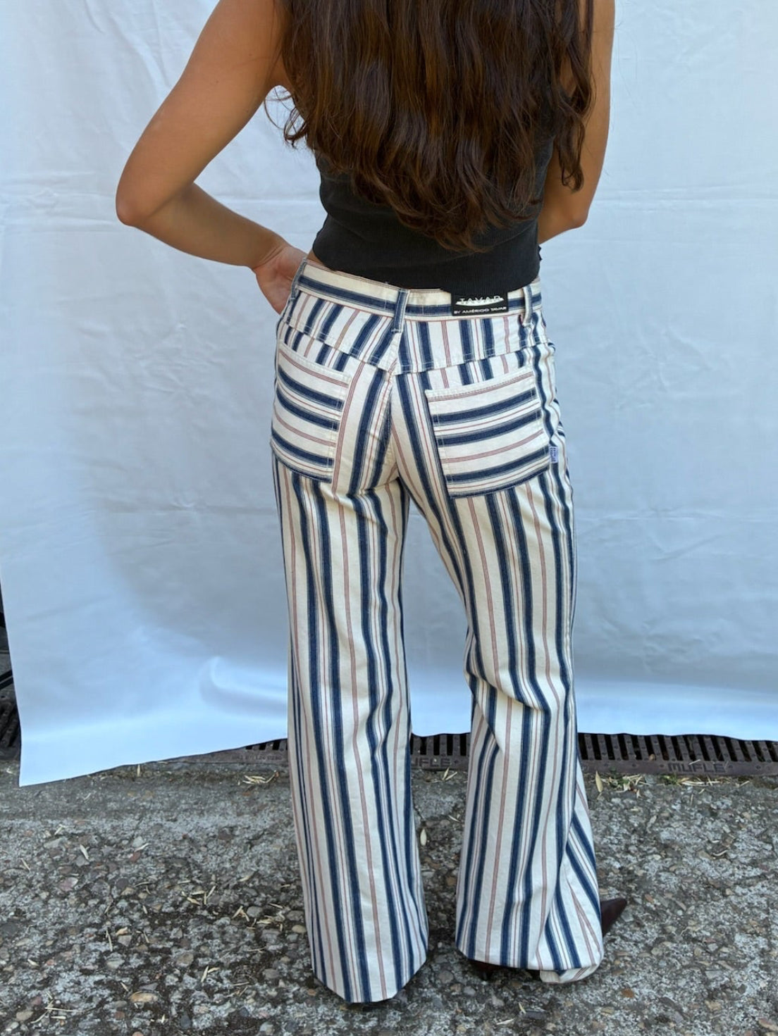 The boy pants