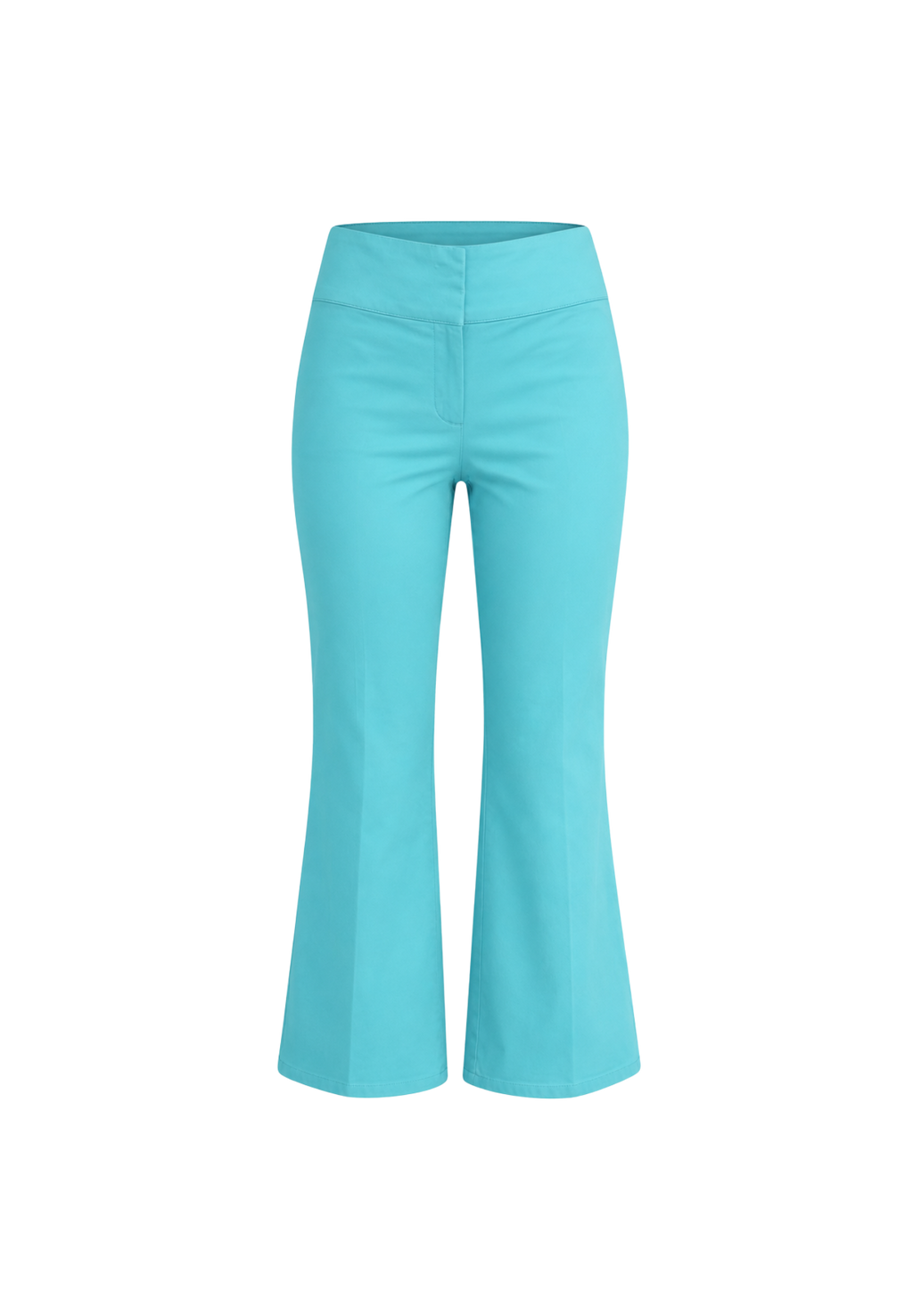 The blue capris