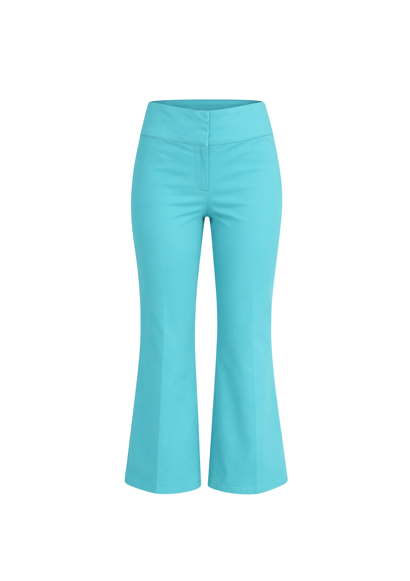 The blue capris